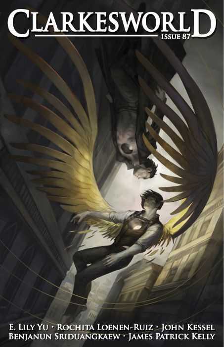 Clarkesworld Magazine - Science Fiction and Fantasy : Cover Art: Elliptic by Julie Dillon, Issue 87 - December 2012 Ange Demon, Writing Resources, Angels And Demons, Writing Advice, Science Fiction Fantasy, Urban Fantasy, Fantasy Illustration, Writing Tools, Writing Help