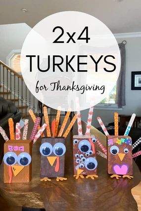 Name a cuter DIY centerpiece! These turkeys were created with so much love at Thanksgiving last year! Thanksgiving Centerpieces Diy Preschool, Wooden Turkey, Thanksgiving Centerpieces Diy, 2x4 Wood, Turkey Art, Diy Preschool, Thanksgiving Art, Thanksgiving Centerpieces, Diy Centerpieces