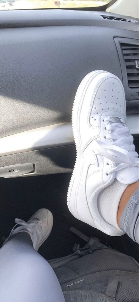 Sneakers
Shoes
White airforce 
White shoes White Nike Air Force, White Nike Air, Air Force Ones, White Nike, Sneakers Outfit, Nike Air Force, Air Force, Nike Air, Force