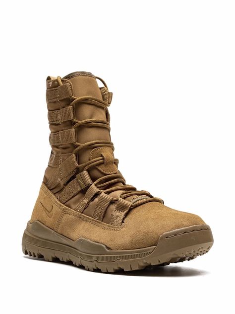 Nike SFB Gen 2 8" Boots - Farfetch Nike Sfb Gen 2, Mens Designer Boots, Nike Sfb, Tactical Boots, Boots For Men, Brown Sneakers, Swoosh Logo, Designer Boots, Men's Boots