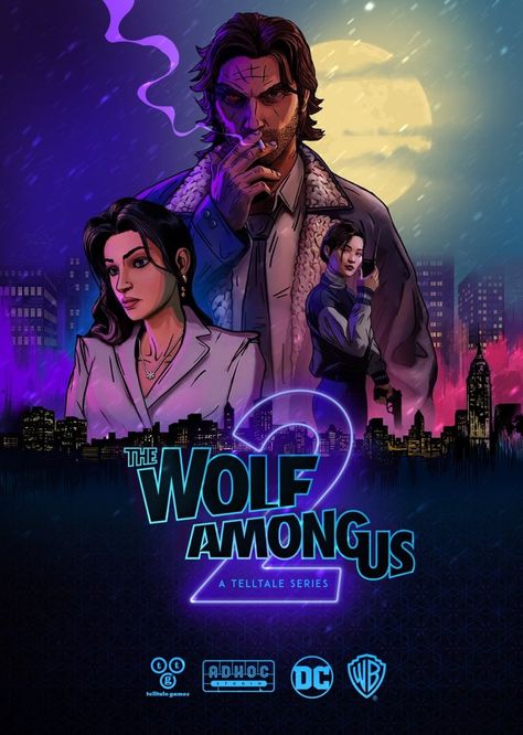 Fables Comic, Werewolf Games, Wolf Among Us, Red Riding Hood Art, Us Poster, The Wolf Among Us, Giant Bomb, Big Bad Wolf, Keys Art