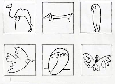 7 Real Art Ideas for a Cultured and Sophisticated Home Animal Line Drawings, Picasso Drawing, Pablo Picasso Art, Flower Line Drawings, Picasso Art, Elementary Art, Wire Art, Teaching Art, Pablo Picasso