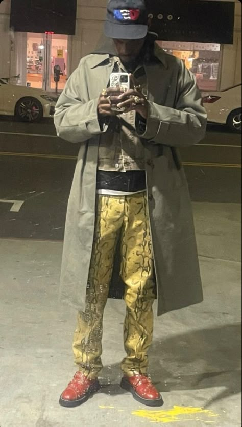 Asap Nast, Americana Fashion Men, Hip Hop Outfits, Americana Fashion, Cool Fits, Fashion Fits, Fall Fashion Outfits, Cool Clothes, Fit Ideas