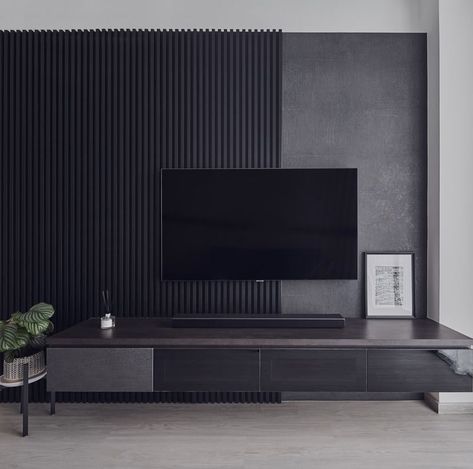 Partition Wall With Tv, Partition Wall With Tv Unit, Tv Wall Cabinets, Feature Wall Design, Modern Tv Wall Units, Modern Tv Wall, Wall Tv Unit Design, Tv Wall Design, Tv Unit Design