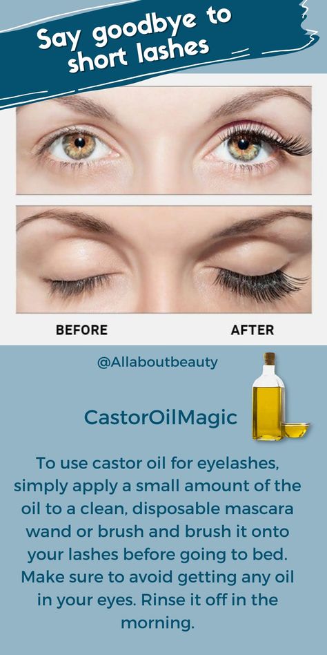 Castrol Oil, Castor Oil Eyelashes, Castor Oil For Hair Growth, Castor Oil Benefits, Disposable Mascara Wands, Short Lashes, Castor Oil For Hair, Benefits Of Coconut Oil, Mascara Wands