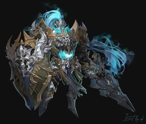 ArtStation - Ghost knight 2019 Ghost Knight, Ghost Army, Asura's Wrath, Chaos Lord, Dark Knight, Dark Fantasy Art, Digimon, Dark Fantasy, Fantasy Art