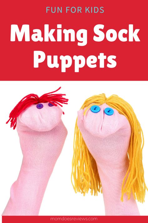 Fun For Kids at Home: Turning Socks Into Puppets #crafts #sockpuppets #funstuff Cat Sock Puppet Diy, Making Sock Puppets, Diy Hand Puppets For Kids, Socks Puppet Diy, Easy Puppets For Kids To Make, How To Make Puppets, Sock Puppets Diy Easy, Sock Puppet Ideas, Sock Puppets For Kids