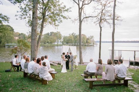 Lake Wedding Ceremony, Dock Wedding, Lake House Wedding, Cabin Wedding, Cottage Wedding, Wedding Vow, Wedding Beach Ceremony, Lakeside Wedding, Tennessee Wedding