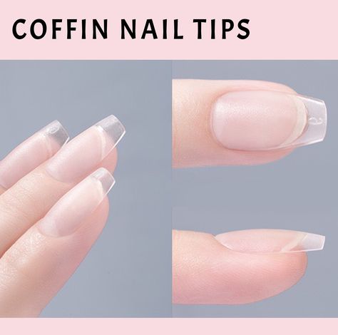 Short Coffin Press On Nails, Slight Coffin Shape Nails, Extra Short Coffin Shape Nails, Stick On Nails Coffin Shape Disigns, Extra Short Coffin Nails, Extra Short Coffin, Liquid Gel Nails, Natural Nail Shapes, Short Coffin Nails