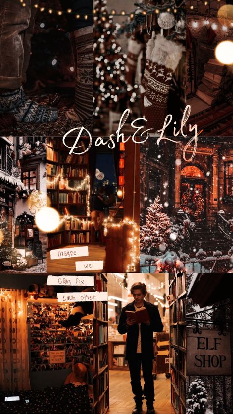 Dash And Lily Wallpaper, Dash And Lily Aesthetic, Dash And Lily, Dark Academia Christmas, Cozy Baking, Dash Lily, Austin Abrams, Lily Wallpaper, Christmas Films