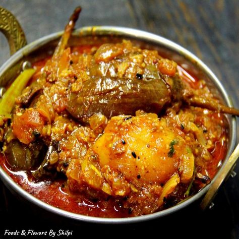 Achari Baingan, Baingan Masala, Aloo Baingan, Lauki Kofta, Baingan Recipe, Potato Curry Recipe, Bharta Recipe, Sabji Recipe, Dum Aloo