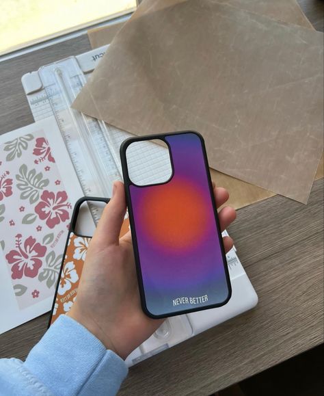 Phone Case Small Business, Aura Phone Case, Phone Case Business, Casetify Iphone Case, Retro Phone Case, Iphone Case Collection, Girl Phone Cases, Collage Phone Case, Iphone Cases Cute