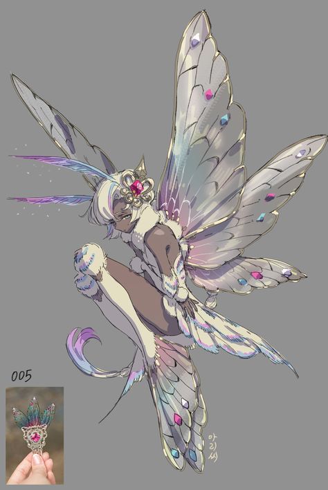 Art Mignon, Fantasy Creatures Art, Mythical Creatures Art, Creature Concept Art, Arte Fantasy, 판타지 아트, Fairy Art, Art Anime, Creature Design