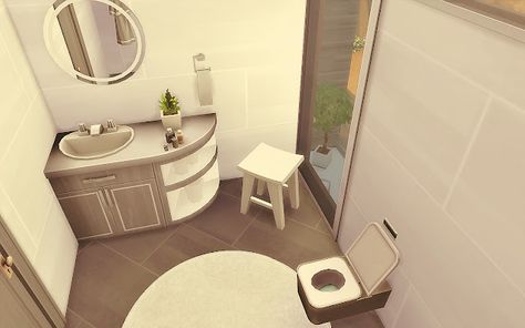 House 19 - The Sims 4 - Via Sims Casas The Sims Freeplay, The Sims Mobile, Lotes The Sims 4, Small House Design Architecture, Sims 4 House, Sims Mobile, Sims Freeplay Houses, Sims Free Play, Sims 4 House Plans