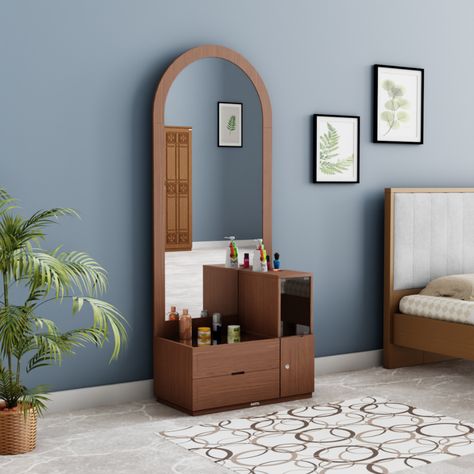 Dressing Table | Mystic-113 | HATIL Stylish Dressing Table, Dressing Table Mirror Design, Modern Dressing Table Designs, Small Dressing Table, Dressing Table With Drawers, Dressing Table Design, Bedroom Dressing Table, Small Bedroom Designs, Dressing Table Mirror