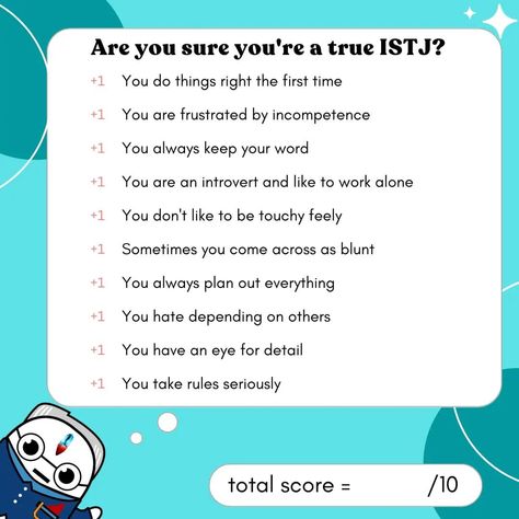 Istj Aesthetic, Mbti Istj, Istj Personality, Introvert Personality, Cognitive Functions, Free Printables Organization, Personality Tests, Myers–briggs Type Indicator, Myers Briggs Type