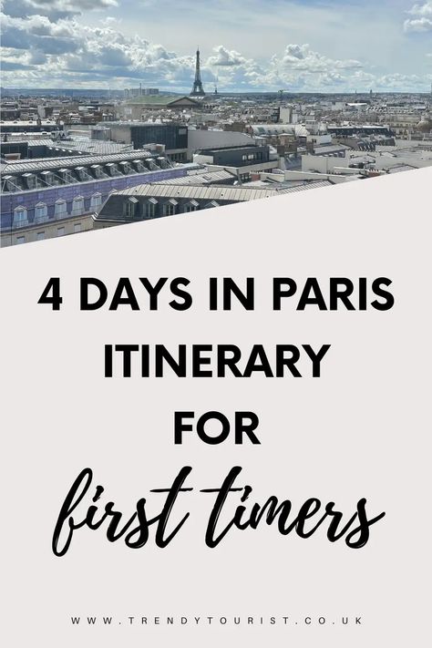 4 Days in Paris Itinerary for First-Timers - Trendy Tourist Paris Itinerary 4 Days, French Gothic Architecture, 4 Days In Paris, Paris Itinerary, Luxembourg Gardens, Latin Quarter, Cute Cafe, French Culture, Outdoor Restaurant