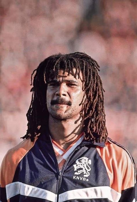 Rudd Gullit, Ruud Gullit, Milan Wallpaper, Van Basten, Football Aesthetic, African Print Maxi Skirt, Legends Football, Football Players Images, Real Madrid Club