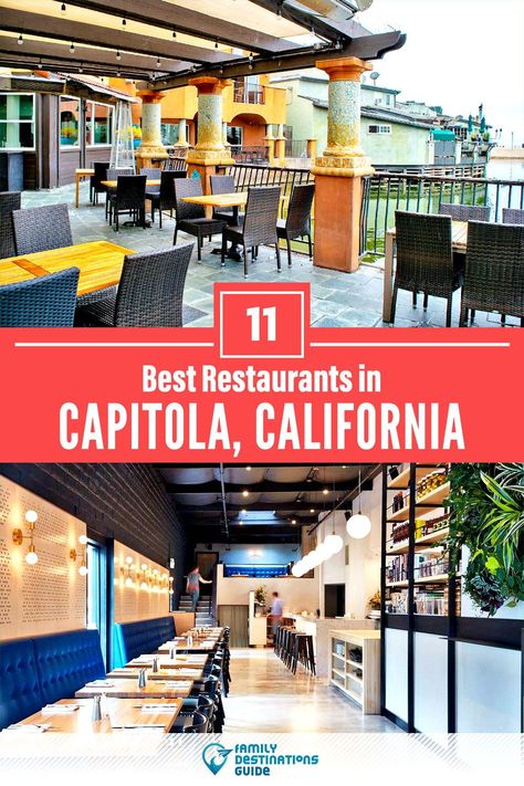 Want to see the best restaurants in Capitola, CA? We’re FamilyDestinationsGuide, and we’re here to help: From incredible brunch spots and amazing places to eat dinner, to local foodie spots and hidden gems, discover the BEST Capitola restaurants - so you get memories that last a lifetime! #capitola #capitolarestaurants #restaurantsincapitola #bestrestaurantsincapitola #placestoeatcapitola Capitola California, Lunch Places, California Restaurants, Family Destinations, Brunch Spots, Great Restaurants, Best Places To Eat, Best Restaurants, Amazing Places