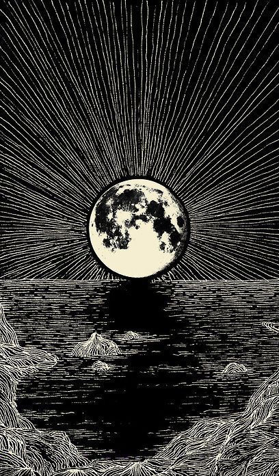 Scratch Art, Arte Inspo, Alphonse Mucha, Art Et Illustration, Harvest Moon, Moon Goddess, Art And Illustration, Drawing Tutorials, Moon Art