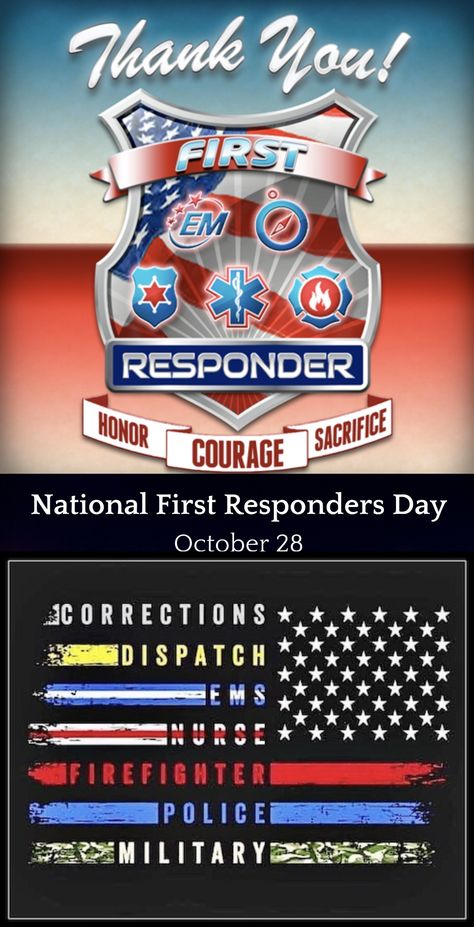 National First Responders Day, First Responders Day, Proud Of My Daughter, Discount Ad, 1st Responders, Safe Travels, Son In Law, First Responders, I Love You All