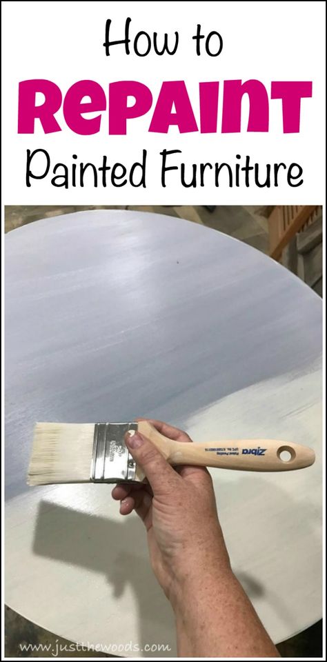 Repainting painted furniture. How to paint over painted wood furniture when your decor or plans change. Repainting over chalk painted table the easy way. #repaintingfurniture #paintingoverpaintedfurniture #howtorepaintfurniture #howtorepaintwoodfurniture #paintedfurniture #furnituremakeover #repaintpaintedfurniture #refinishingfurniturewithpaint #howtopaintfurniture #howtopaintoldfurniture #howtorepaintoldfurniture #furniturepainting Repaint Wood Furniture, Painted Wood Furniture, Chalk Paint Table, Painting Old Furniture, Repainting Furniture, Wood Furniture Plans, Painting Wood Furniture, Furniture Painting Techniques, Wood Chairs