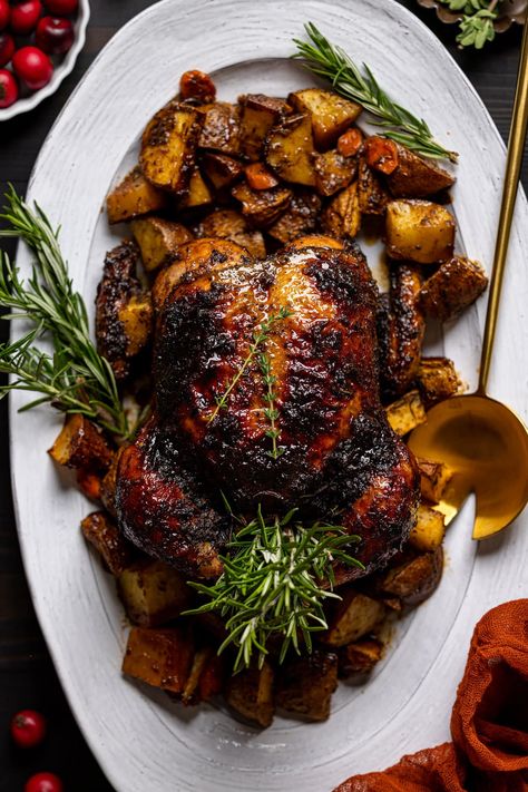 Vegan Jamaican, Whole Roast Chicken, Whole Baked Chicken, Jerk Chicken Recipe, Jamaican Jerk Chicken, Sweet Potato Waffles, Whole Chicken Recipes, Roast Chicken Recipes, Jerk Chicken