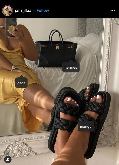 Trendy Slides For Summer Streetwear, Dior Slides Outfit Black Women, Open Toe Slides For Summer Streetwear, Baddie Sandals, Comfortable Black Slides For Streetwear, Luxury Black Slides For Streetwear, Belize Vacation, Shein Haul, Slippers Outfit