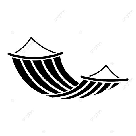 Hammock Drawing Easy, Hammock Illustration, Shelby Tattoo, Sea Cartoon, Web Background, Sun Icon, Beach Hammock, Swim Float, Cartoon Sun