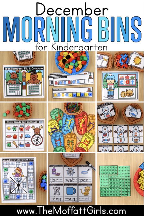 Morning Bins Kindergarten, Brain Bins, Ckla Kindergarten, Morning Baskets, Morning Bins, Teacher Essentials, Stem Boxes, Simple Fractions, Daycare Curriculum