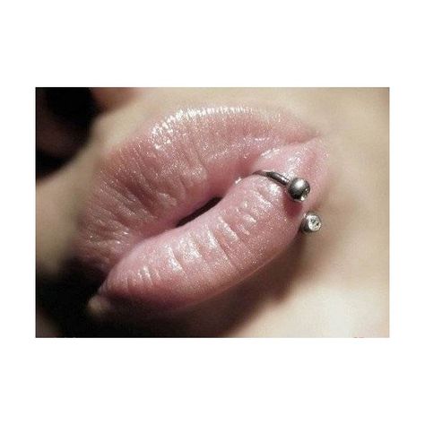 beak, lip, lipstick, piercing, pink ❤ liked on Polyvore featuring piercings, lips, jewelry, makeup and beauty Bite Me Tattoo, Venom Piercing, Lower Lip Piercing, Shimmery Makeup, Snake Bite Piercing, Double Nose Piercing, Freedom Tattoos, Me Tattoo, Cool Piercings