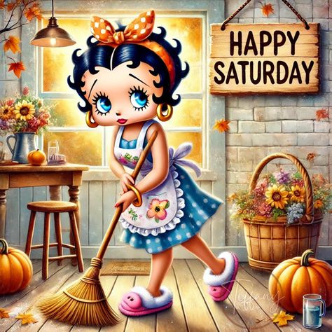 Daily Greetings, Betty Boop Art, Morning Quotes Funny, Mickey Y Minnie, Good Afternoon, Happy Saturday, Quotes Funny, Betty Boop, Morning Quotes