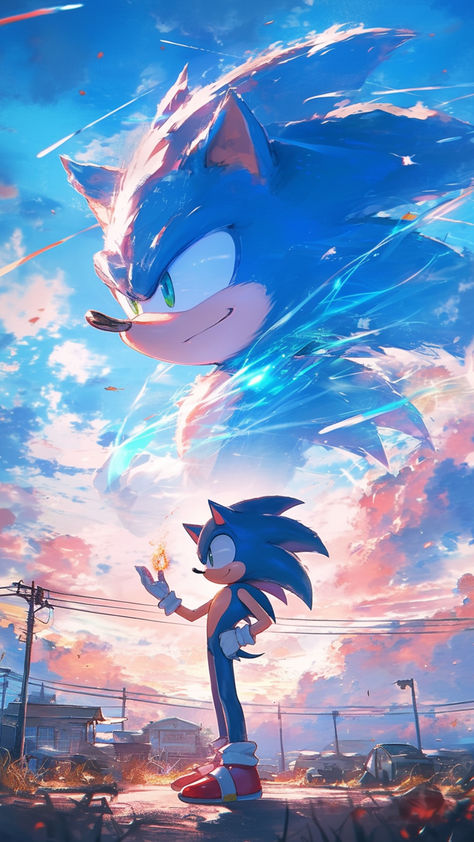 Experience the exhilarating rush of speed with our dynamic Sonic Velocity Wallpaper, now available in stunning 4K resolution. Watch as Sonic blazes through the screen with lightning-fast agility, leaving a trail of excitement in his wake. Whether you're a longtime fan or new to the Sonic universe, this wallpaper captures the essence of Sonic's iconic speed and energy. Download now and let the thrill of velocity take your desktop or mobile screen to new heights! Sonic X Wallpaper, Sonic Fan Art Cute, Sonadow Wallpaper, Sonic And Shadow Wallpaper, Sonic Wallpaper Iphone, Sonic The Hedgehog Icons, Sonic The Hedgehog Art, Sonic The Hedgehog Wallpaper, Sonic Y Shadow