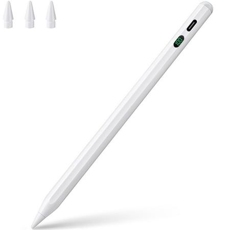 Stylus Pen for iPad with Power Display,Apple Pencil,iPad Pencil 2nd Generation,Palm Rejection Tilt Sensor,Compatible with 2018-2022 iPad Pro 11 Ipad Productivity, Ipad Pen, Ipad Stylus, Apple Pencil Ipad, Pen For Ipad, Ipad Pencil, Apple Ipad Accessories, Apple Pen, Ipad Mini 5