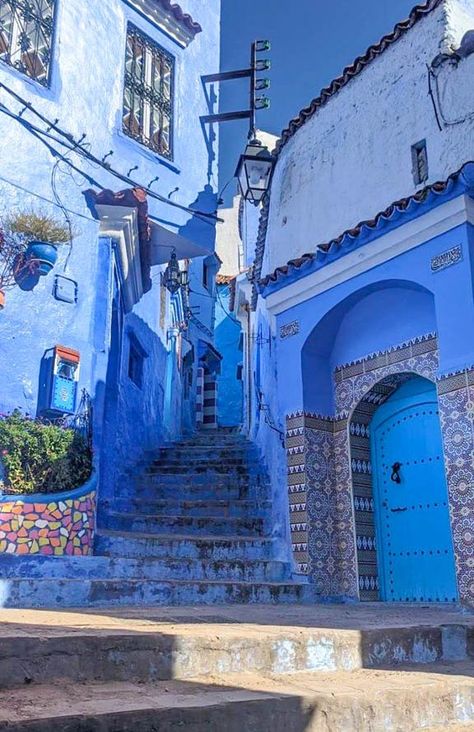 Welcome to Chefchaouen, Morocco's famous Blue City! Wander the blue walls, take in the rooftop views and get lost in this relaxing slice of Morocco. Blue City Morocco, Morocco Aesthetic, Chefchaouen Morocco, Visit Morocco, Morocco Travel, Blue City, Best Places To Visit, Africa Travel, Blue Walls