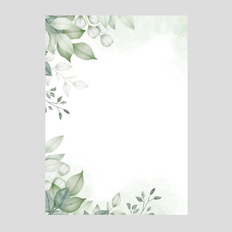 Blank Wedding Invitation Templates, Travel Wedding Invitations, Blank Wedding Invitations, Minted Wedding Invitations, Leaf Invitations, Greenery Invitation, Diy Wedding Invitations Templates, Wedding Invitation Background, Invitation Background