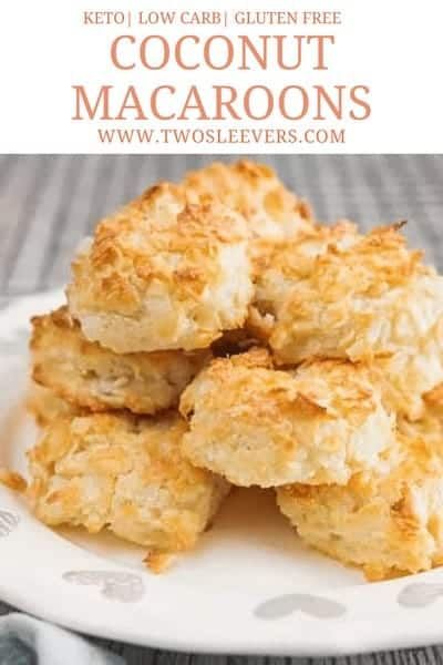 Best Coconut Macaroons, Keto Macaroons, Keto Coconut Macaroons, Macaroons Coconut, Gluten Free Coconut Macaroons, Desserts Low Carb, Macaroons Recipe, Coconut Macaroons Recipe, Desserts Keto