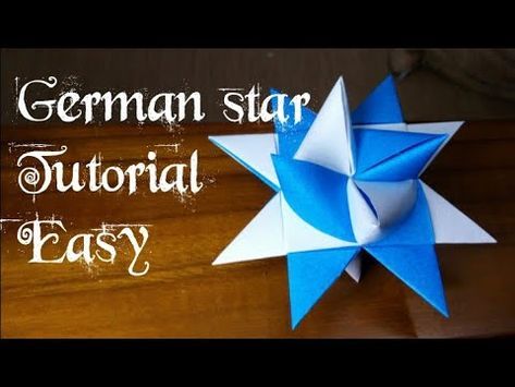 Origami paper folding, Origami tutorial, and more Pins popular on Pinterest - Fwd: Origami paper folding, Origami tutorial, and more Pins popular on Pinterest - PAULA BOUTWELL - Xfinity Connect German Christmas Star Paper Ornaments, German Stars How To Make, German Paper Stars How To Make, German Stars Tutorial, German Paper Stars, German Crafts For Kids, Froebel Stars, German Crafts, German Stars