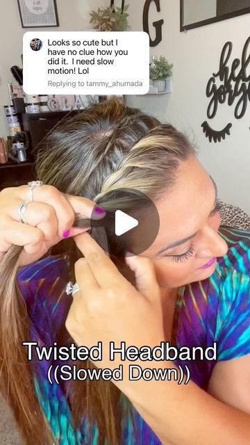 1,712 likes, 44 comments - ginadinko on July 25, 2022: "Ask & you shall receive! Here’s the slower version so y’all can master the twist! 💜 #hair #hairhack #hairstyle #hairtutorial #easyhairstyle #instahair". Easy Twist Braids Hairstyles, Front Hair Twist, Hair Twist Tutorial, 5 Minute Hairstyles, Twisted Headband, Hair Twist, Easy Hair Updos, Twist Hair, Twist Braid Hairstyles