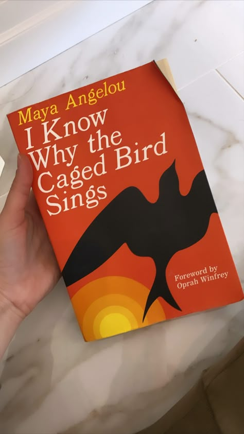 Maya Angelou Books, Why The Caged Bird Sings, Caged Bird Sings, The Caged Bird, Caged Bird, The Caged Bird Sings, Collage Project, Book Collage, Literature Teacher