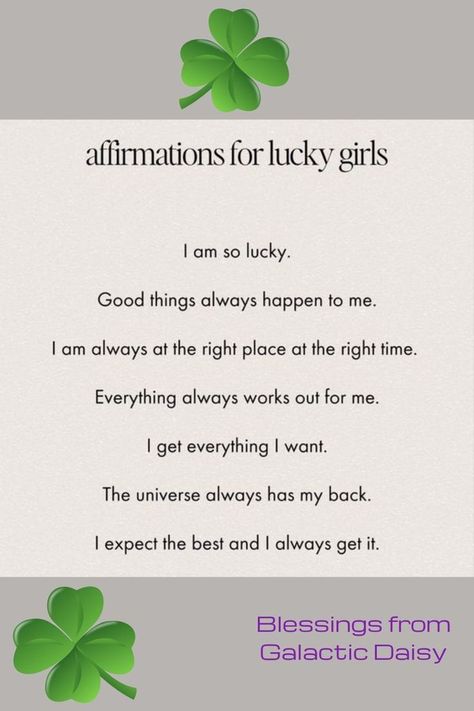 Simple Affirmations, Angel Number Meanings, Number Meanings, Manifestation Affirmations, Lucky Girl, Good Luck, Self Love, Affirmations, Meant To Be