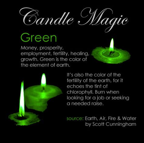 Green candle #greencandle #candlemagic Candle Magik, Candle Magick Spells, Wicca Candles, Wiccan Candle, Candle Color Meanings, Candle Magic Spells, Witchcraft Candles, Brown Candles, Tarot Significado