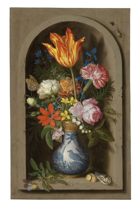 Ambrosius Bosschaert, Spanish Bluebells, Dutch Still Life, Green Glass Bottles, Cleveland Museum Of Art, The Hague, Timeless Art, Ancient Symbols, Illuminated Manuscript