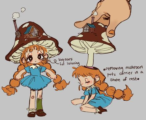 ✿ shepu on Twitter: "mushroom house head https://t.co/OHTcWE41UZ" / Twitter Mushroom Character Design, Mushroom Folk, Mushroom Characters, Mushroom Guy, Mushroom Character, Green Stockings, Chara Design, Mushroom Head, Family Calendar