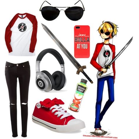 "Homestuck: Dave Strider" by mati-f-jones on Polyvore Homestuck Dave Strider, Homestuck Dave, Dave Strider, Concept Drawing, Concept Draw, Jojo Anime, Homestuck, Fashion Sale, Wet Seal