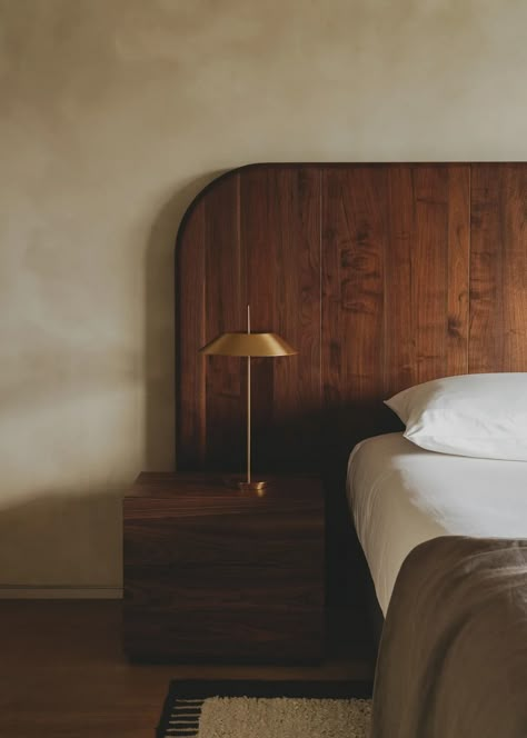 Hotel Ur Bare - crude Hotel Suite Design, Hotel Headboard, Boutique Hotels Design, Mid Century Bedroom, Modern Rooms, Coastal Town, Basque Country, Bedroom Hotel, Hotel Interior