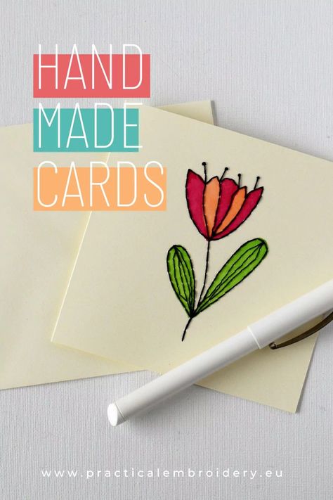 Discover the charm of hand embroidery with this step-by-step guide on crafting personalized cards. Perfect for beginners, this tutorial covers everything from selecting materials to mastering stitches for Mother's Day and birthday cards. Dive into DIY and create memorable, heartfelt greetings today. Click to start your crafting journey! Embroidery Projects For Beginners, Bullion Stitch, Felt Ornaments Diy, Embroidered Cards, Napkin Rings Diy, Personalized Cards, Free Pdf Pattern, Embroidery Tools, Embroidered Napkins