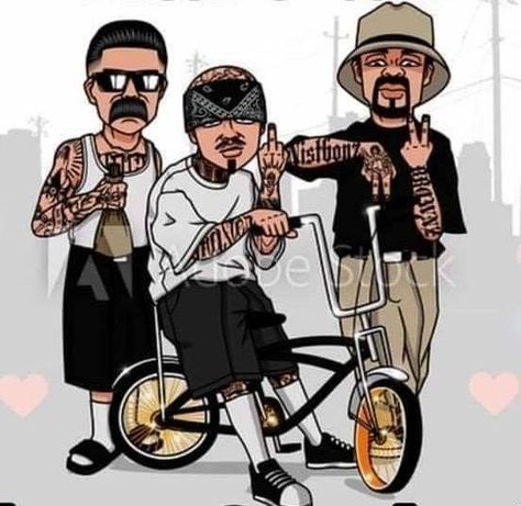 Pin en ᴮʳᵃⁿᵈᵉᵈ Homies Characters, Cholo Art Chicano Drawings, Lowrider Drawings, Lowrider Arte, Lil Homies, Art Chicano, Hipster Drawings, Jeep Interiors, Graffiti Wildstyle