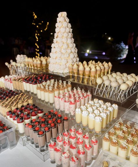 Our dessert table for the wedding of former Miss World Rolene Strauss. www.edible-art-cakes.co.za Dessert Station Wedding, Rolene Strauss, Rustic Wedding Desserts, Dessert Buffet Wedding, Gatsby Party Decorations, Dessert Buffet Table, Wedding Drink Station, Cake Pop Displays, Wedding Food Stations