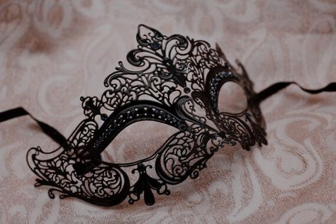 Masquerade Party Aesthetic, Aspen Leblanc, Black Mask Masquerade, Masquerade Mask Aesthetic, Masquerade Mask Black, Black Masquerade, Masquerade Ball Masks, Black Masquerade Mask, Masquerade Prom